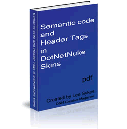 semantic code and header tags pdf book