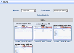 How to install a DNN skin