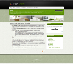 Clean Green Skin for Dotnetnuke