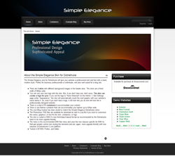 Simple Elegance Skin for Dotnetnuke