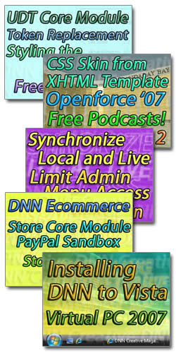 DNN Creative Issues