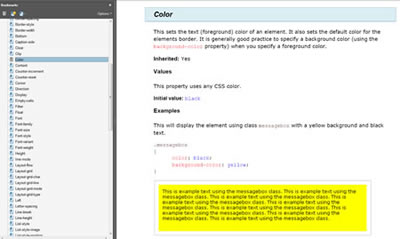 The DNN Creative Reference Book Layout