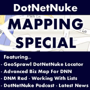 Issue 61 - DotNetNuke Mapping Special, Geosprawl Locator and ZLDNN BizMap Module