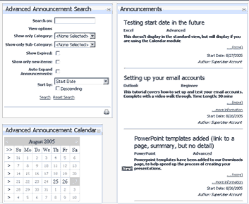 Advanced overview