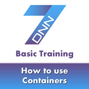 Setting Default and Individual Module Containers in DNN