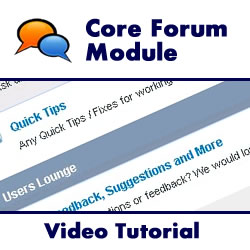 Configuring the Forum User Settings