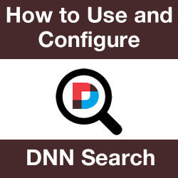 DNN Search: Remove Pages or Modules and Synonyms