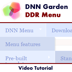 DNN Garden - DDR Menu for DotNetNuke - Introduction