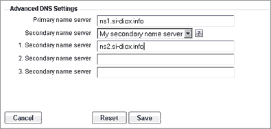 Advanced DNS Settings