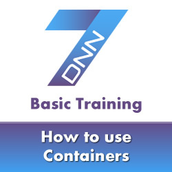 Setting Default and Individual Module Containers