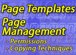 Issue 24 – Page Templates and Page Management