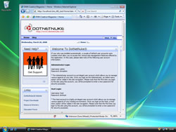 Installing DotNetNuke to Vista