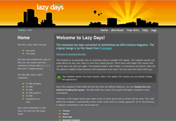 lazy days DNN skin