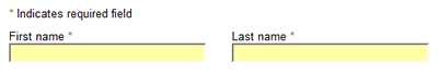 Forms Requested Fields