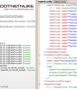 Upgrade DotNetNuke Manual Method