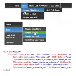 DotNetNuke Nav Menu