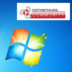 How to install DotNetNuke to Windows 7