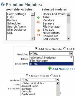 How to Limit Modules Available in the Control Panel (Premium Modules)