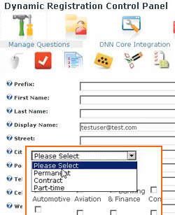 DataSprings Dynamic Registration Module Part2