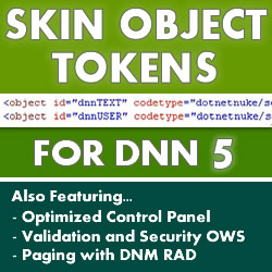 Issue 55 - Skin Object Tokens, Optimized Control Panel, OWS Validation and Security, RAD