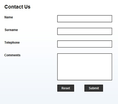 Contact form