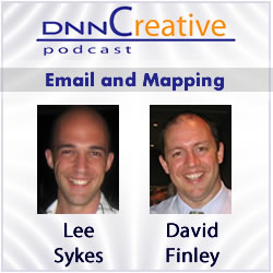DotNetNuke Podcast, Email and Mapping in DotNetNuke