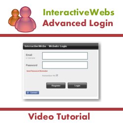 InteractiveWebs DotNetNuke Advanced Login Module