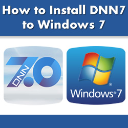 How to Install DotNetNuke 7 to Windows 7